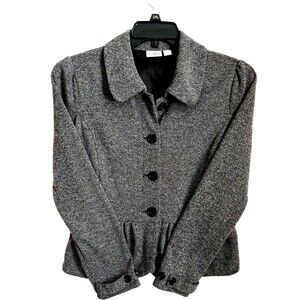 CATO Ladies Vintage Y2K Soft Polyester Blazer SIZE 8